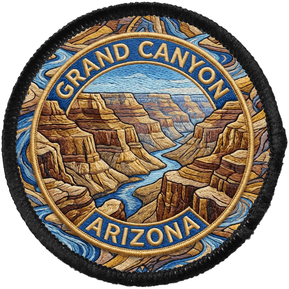 Grand Canyon — printed travel patch