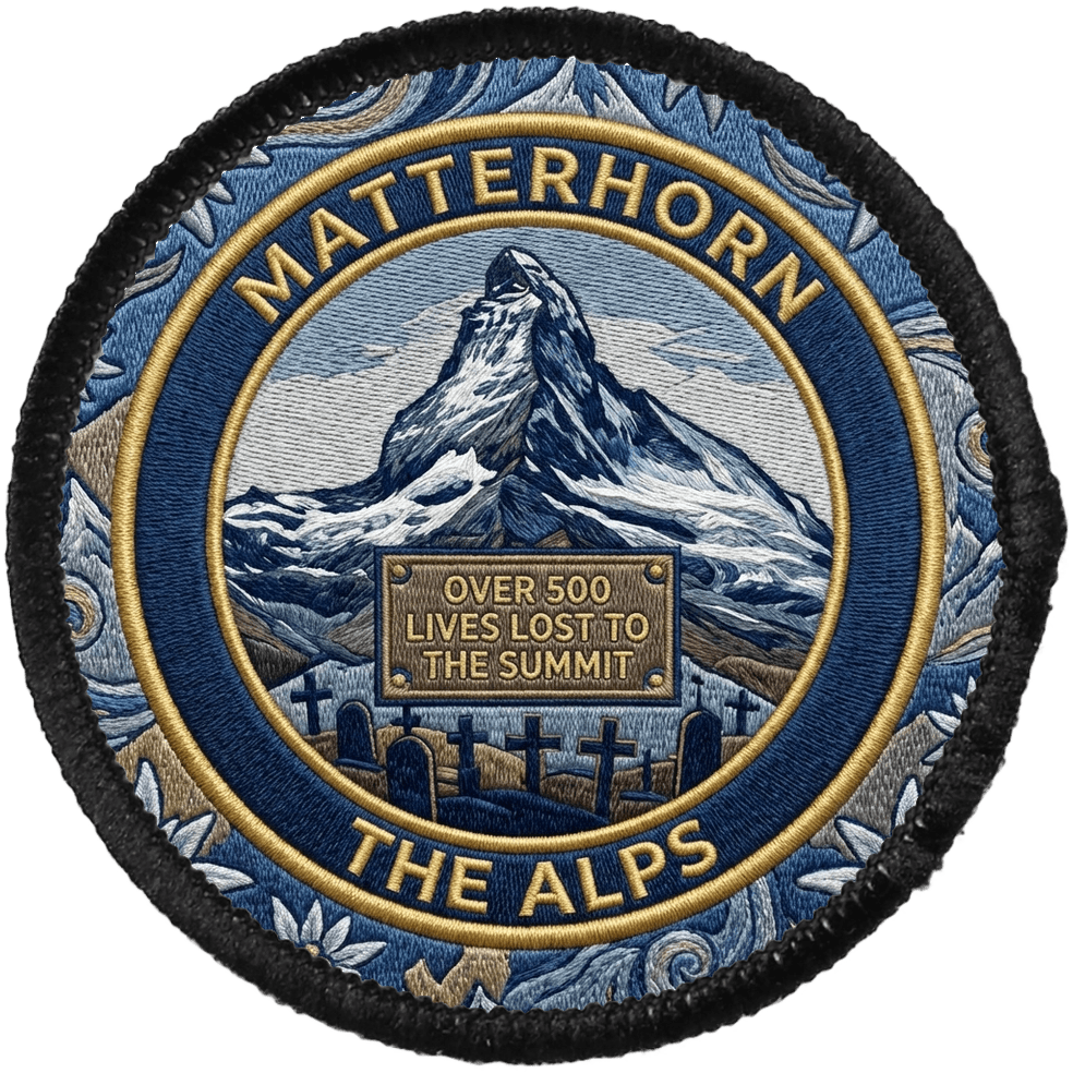 Matterhorn — printed travel patch